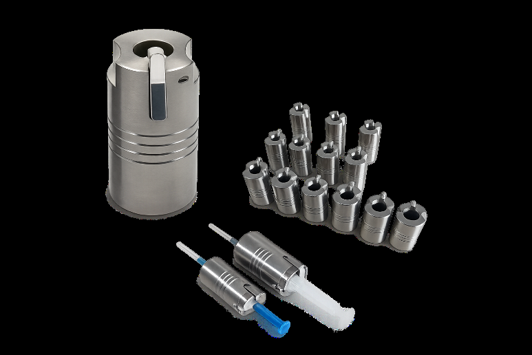 Blindaje de tungsteno con seguro JX020